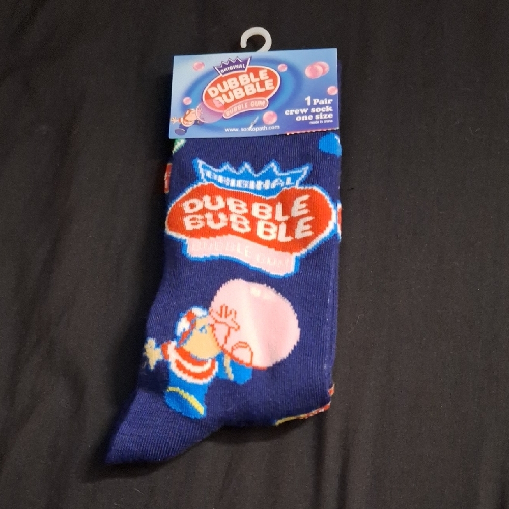 Socks $8 Ea Or 3 For $20 Dubble Bubble Crew Socks